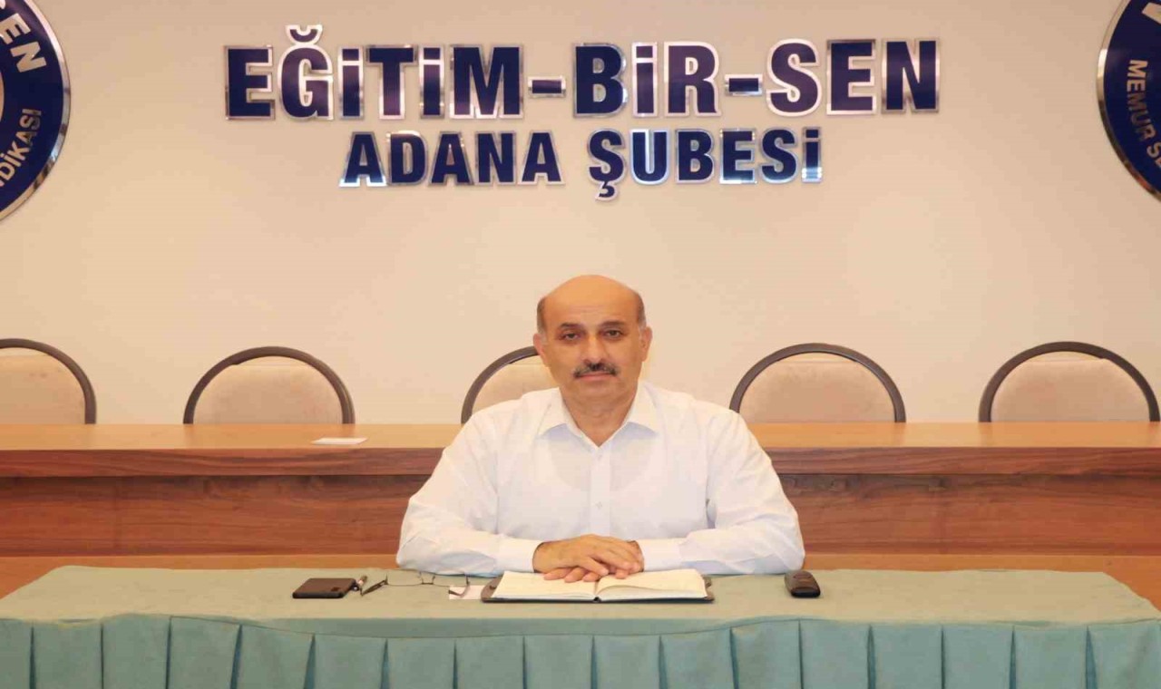 Eğitim-Bir-Sen Adana Şube Başkanı Sarıgeçeli: ”Boykot ürünler kantinlerde yer almamalı”