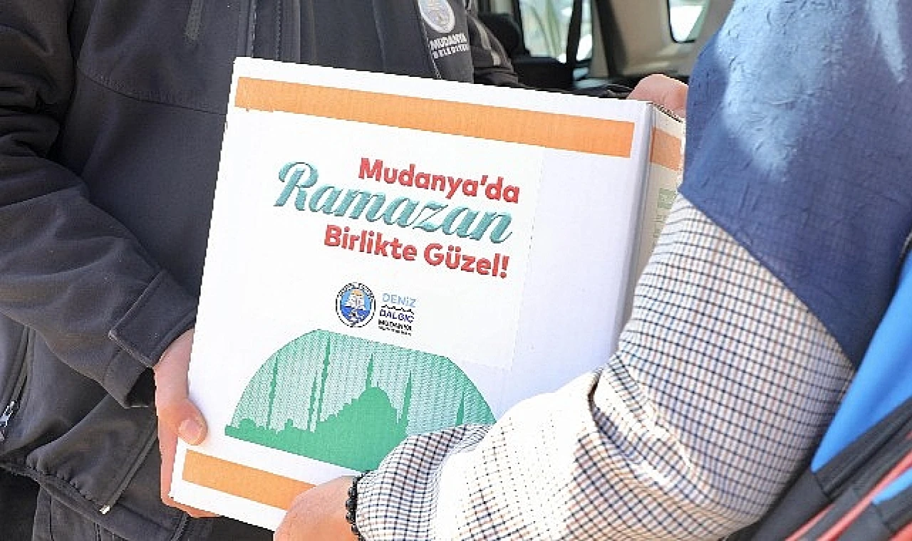 Belediyeden erzak desteği