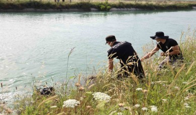 Adana’da serinlemek için sulama kanalına giren genç kayboldu