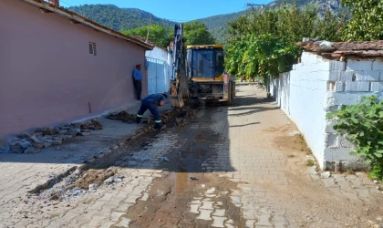 Manisa Kayaaltı Mahallesine sağlıklı içme suyu hattı